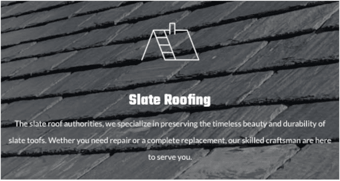 Slate Roofing Services Maryland